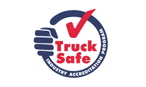 truck safe logo for partners shackell transport